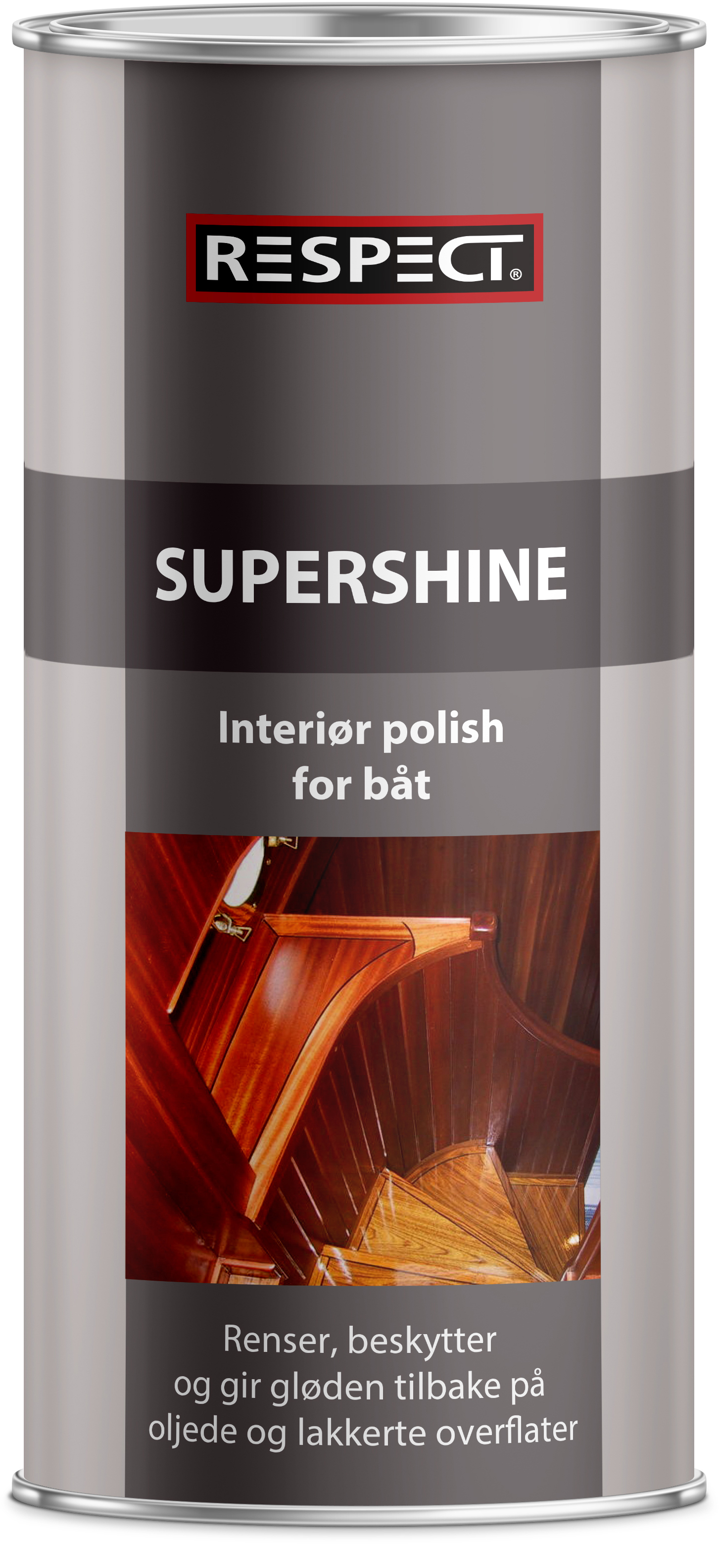 Supershine Teak rens/polering - Respect