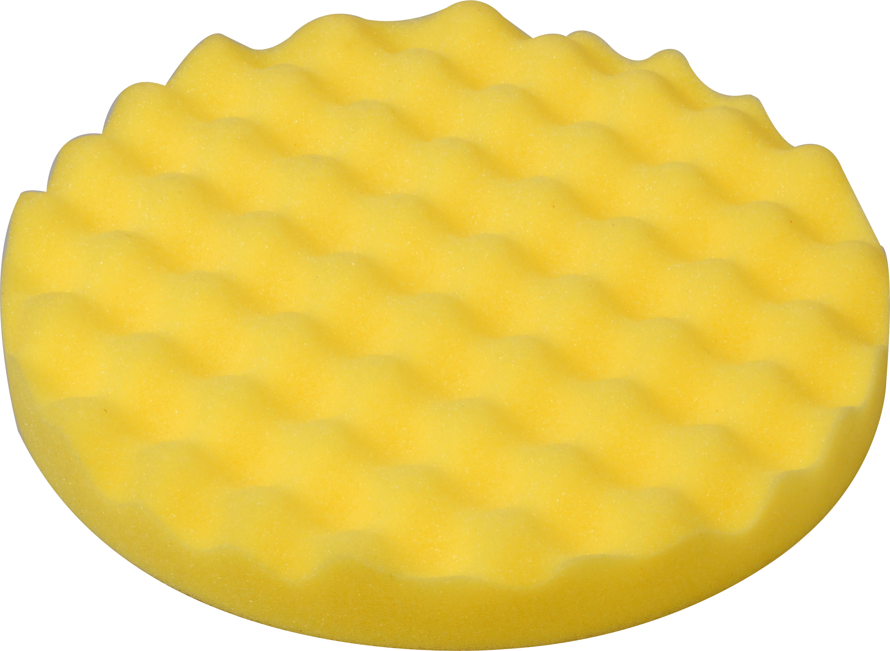 Rondell gul bølge -rubbing 200 mm