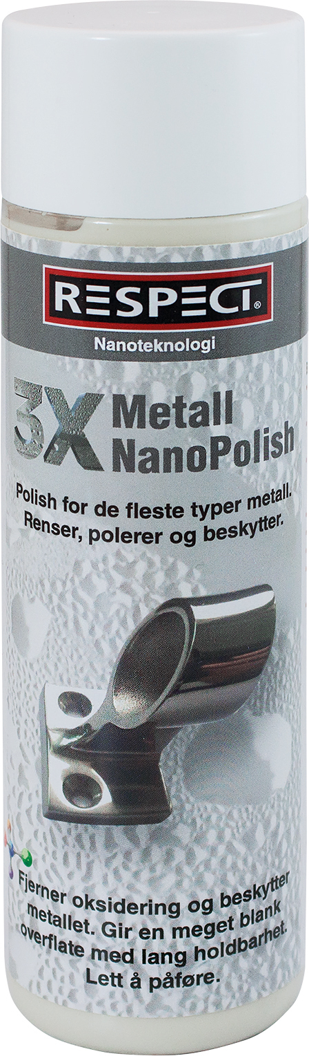 3X Nano Metall 250 ml - Respect
