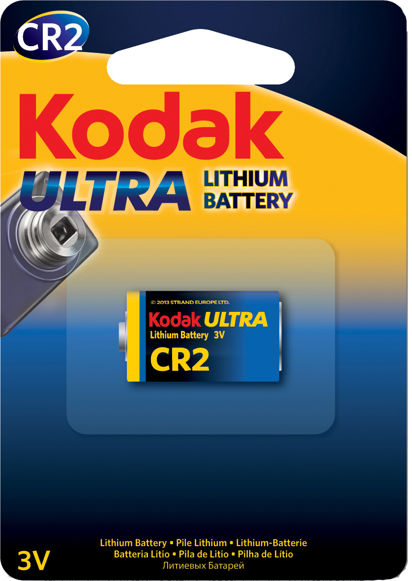Litiumbatteri type CR2 3v Kodak