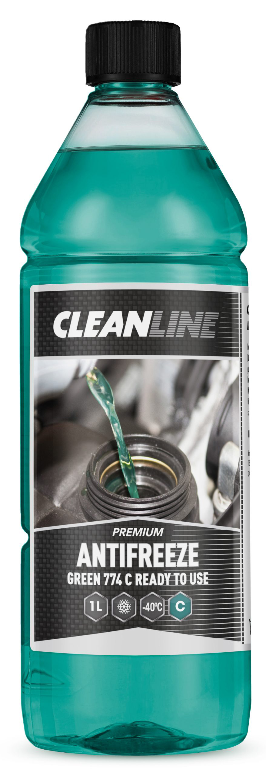 Cleanline Antifreeze Green ready to use 1 l
