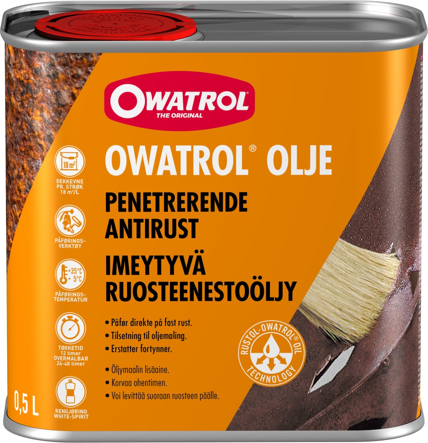 Owatrol Olje antirust 0,5 liter