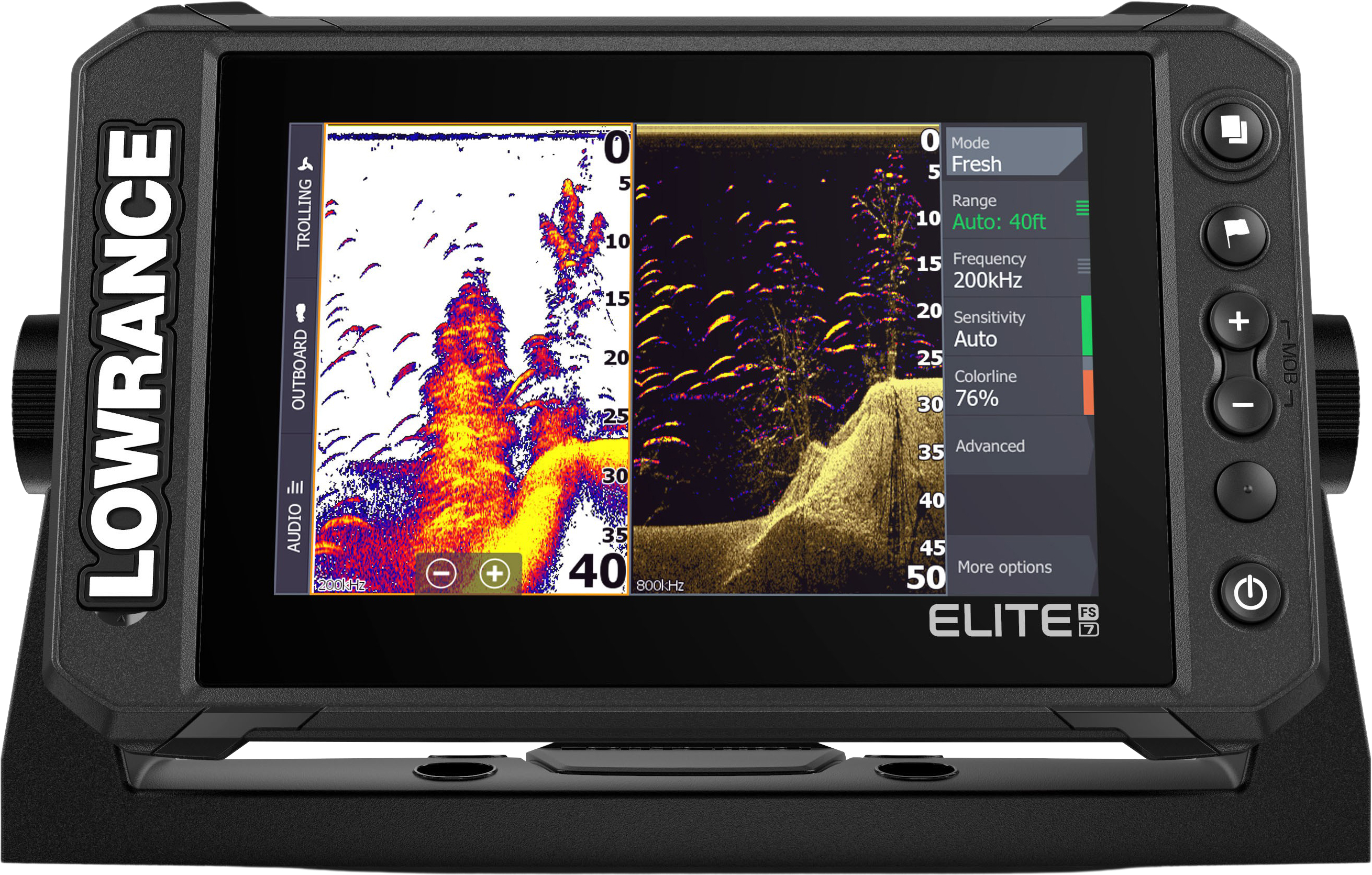 Lowrance Elite FS ekkolodd og kartplotter