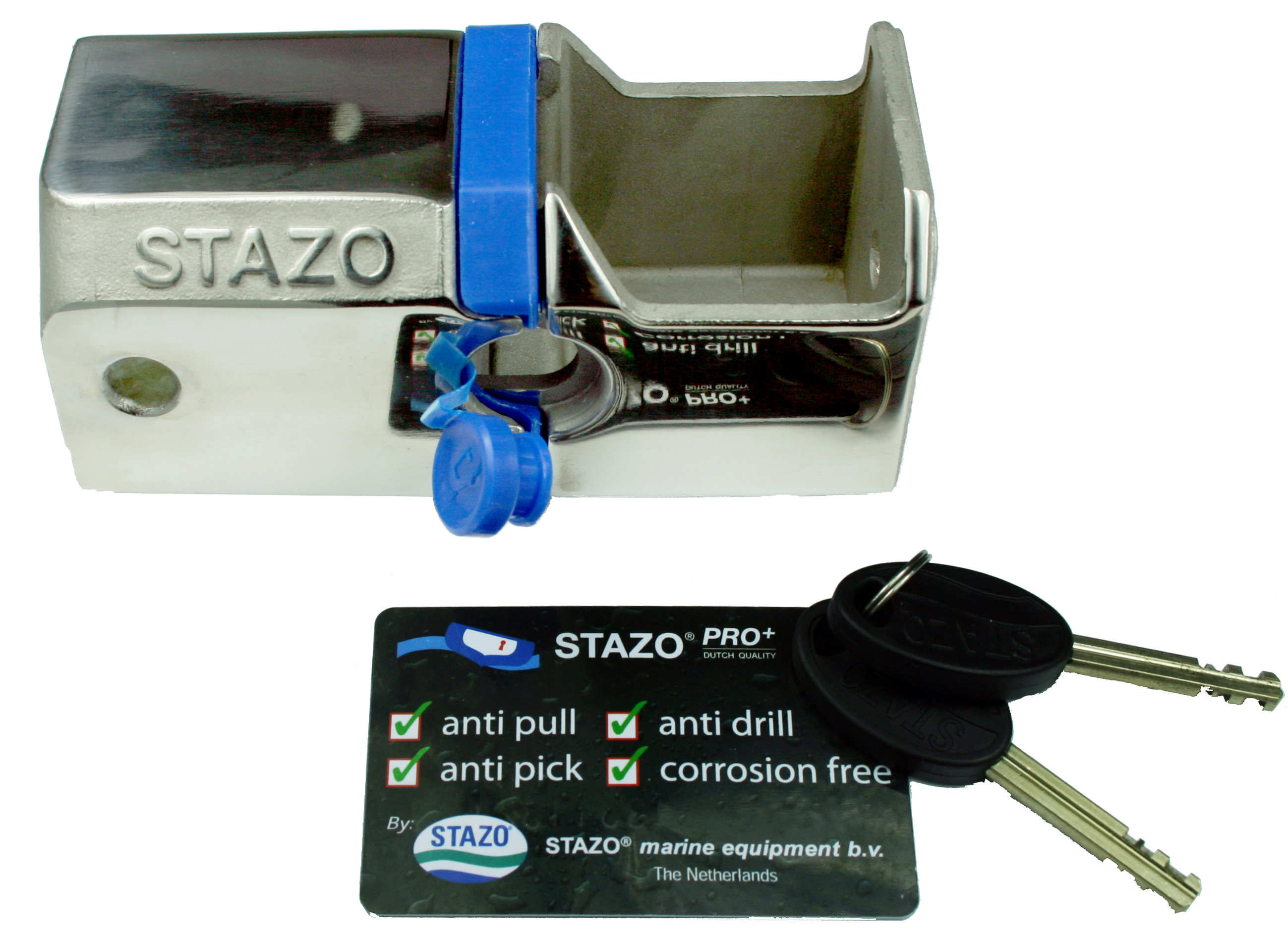 Motorlås til påhengsmotor, smartlock - Stazo