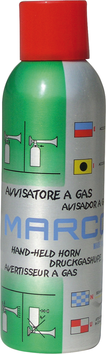 Reservebeholder signalhorn, gass